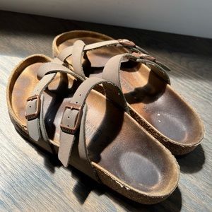 MULTI STRAP STONE BIRKENSTOCKS